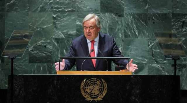 BM Genel Sekreteri Guterres: İnsanlık cehennemin kapılarını açtı