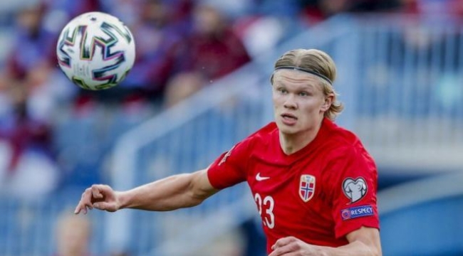 Erling Haaland, Norveç Milli Takımı ile 26 maçta 25 gole ulaştı