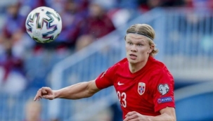 Erling Haaland, Norveç Milli Takımı ile 26 maçta 25 gole ulaştı