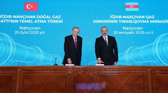 Nahçıvan'da Erdoğan-Aliyev zirvesi