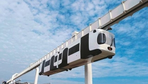 Wuhan'da bulunan 'sürücüsüz hava treni' seferlerine başladı