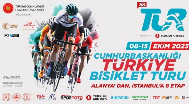58. Cumhurbaşkanlığı Türkiye Bisiklet Turu, Alanya-Antalya etabı ile başlıyor