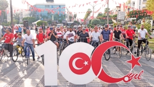 ALANYA'DA 100. YIL BİSİKLET TURU 