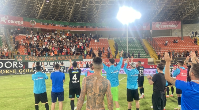 Alanyaspor 6 haftalık galibiyet hasretine son verdi