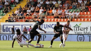 Alanyaspor uzatmada vuruldu: 1-2