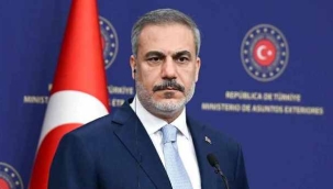 Bakan Fidan: Gazze'de tüm insanlık bir rol ayrımında