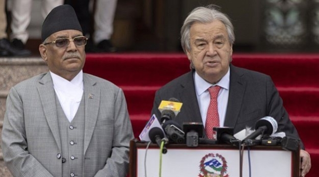 BM Genel Sekreteri Guterres: "Dünya, gözlerimizin önünde yaşanan insani felakete tanık oluyor"