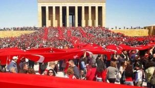 Cumhuriyet'in 100. yılında Anıtkabir'de rekor: Ziyaretçi sayısı açıklandı