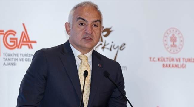 Kültür ve Turizm Bakanı Mehmet Nuri Ersoy: Turizm geliri ilk 9 ayda 42 milyar dolara yükseldi