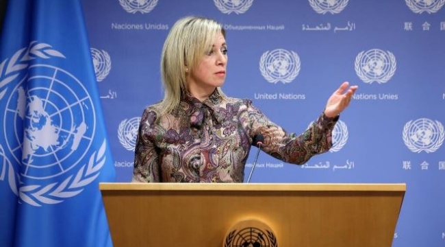Zaharova: Ortadoğu'da ateşkese karşı olan ülke ABD iken yine Rusya suçlanmaya çalışıyor