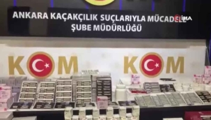 Ankara'da 24 milyon liralık sahte tıbbi malzeme ele geçirildi