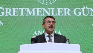 Bakan Tekin: Biz her şeyden önce, 'önce öğretmen' diyoruz