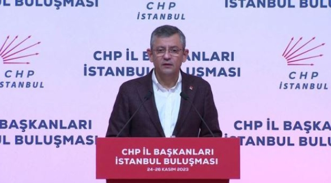 CHP Genel Başkanı Özel: Üç büyükşehir adayımız dışında kimseye verilmiş herhangi bir sözüm yok
