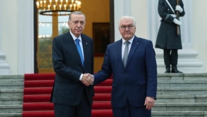 Cumhurbaşkanı Erdoğan, Almanya Cumhurbaşkanı Steinmeier ile görüştü
