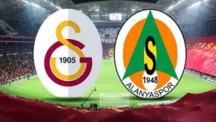 Galatasaray ile Alanyaspor 15. randevuda