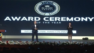 Havacılık dünyasının yıldızları ödüllendirildi