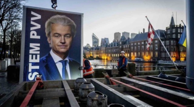 Hollanda'da sandıktan İslam karşıtı Wilders'ın liderliğindeki Özgürlük Partisi birinci çıktı