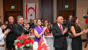 KKTC'NİN 40'INCI KURULUŞ YIL DÖNÜMÜ ANTALYA'DA KUTLANDI