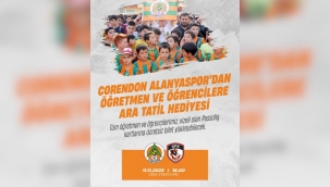 Öğrencilere tatil hediyesi