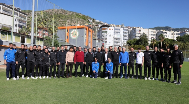 TFF ekibinden Alanyaspor'a ziyaret 