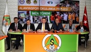'Alanyasporum Okulumda' projesi yeniden imzalandı