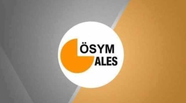 ALES sonuçları açıklandı