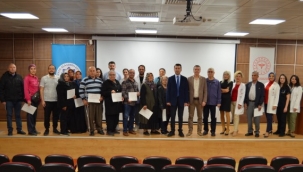 DİYABET OKULU KURSİYERLERİNE SERTİFİKALARI VERİLDİ