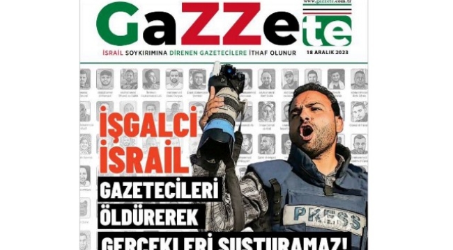 Gazeteciler İsrail'e karşı harekete geçti