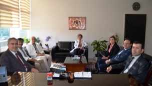 İL SAĞLIK MÜDÜRLÜĞÜNDEN ALANYA EĞİTİM VE ARAŞTIRMA HASTANESİ'NE ZİYARET  