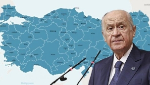 MHP lideri Bahçeli'nin Cumhuriyetin 100. yılı olması sebebiyle daha önce de "100 il, bin ilçe" teklifi gündemde