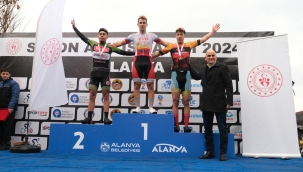 Bisiklette madalyalar sahibini buldu