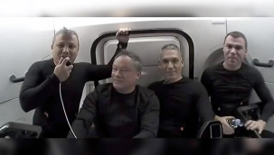 Gezeravcı'nın uzaydaki ilk sözü: İstikbal göklerdedir