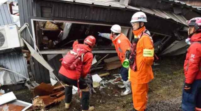 Japonya'daki 7.6'lık depremde ölü sayısı 202'ye yükseldi