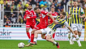 Trendyol Süper Lig: Fenerbahçe: 1 - Samsunspor: 1