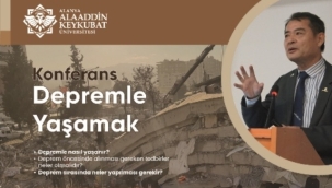 ÜNLÜ DEPREM UZMANI ALKÜ'DE 