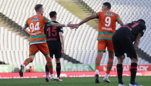 Alanyaspor puanı uzatmada penaltıyla kurtardı: 1-1