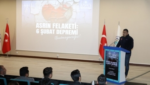 ASRIN FELAKETİ, ALKÜ'DE ANILDI 