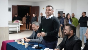 BAŞKAN YÜCEL ALSEV ÜYELERİYLE BULUŞTU 