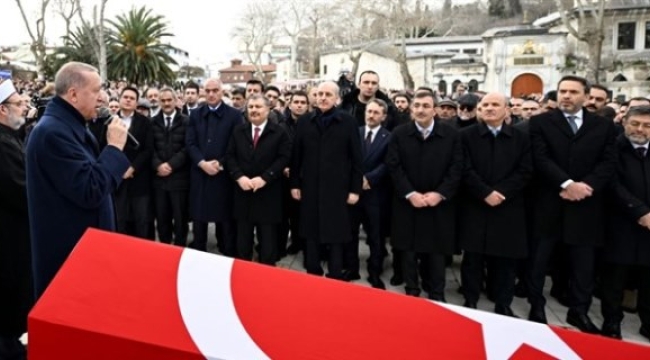 Cumhurbaşkanı Erdoğan, Alev Alatlı'nın cenaze törenine katıldı