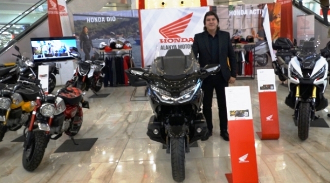 Honda Alanya Motor Alanyum AVM'de yeni model Motorlarını sergiledi.