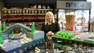 Rize'nin simgelerini pastaya dönüştürdüler