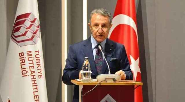 Türkiye Müheahhitler Birliği Başkanı Eren: Artık beyaz yakalılar mavi yakalılardan daha az kazanacak