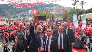CHP Genel Başkanı Özgür Özel, Seçim çalışmalarına Alanya'da devam etti