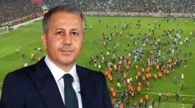 İçişleri Bakanlığı'ndan Trabzonspor-Fenerbahçe maçına soruşturma