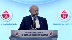 MHP Lideri Bahçeli, genel başkanlığa yeniden seçildi