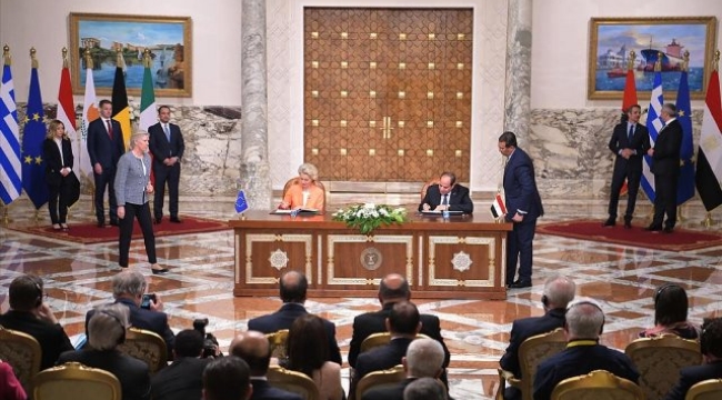 Mısır ile AB stratejik ve kapsamlı ortaklık deklarasyonu imzaladı