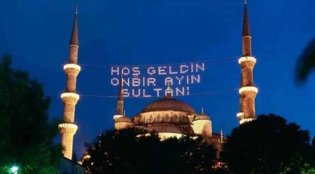 "On bir ayın sultanı" ramazanın ilk iftarı bugün yapılacak.