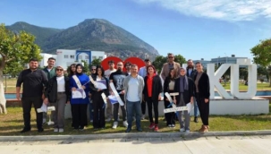 THK Alanya, model uçak kursiyerlerine sertifikalarını takdim etti