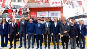 TÜTÜNCÜ VE YÜCEL BATI ALANYA'DA VATANDAŞLARLA BULUŞTU