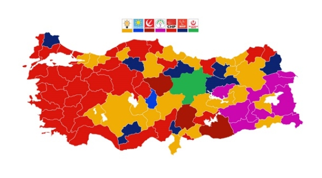 2024 Seçim Sonuçları Belli Oldu! İşte Türkiye Geneli 31 Mart İl İl Yerel Seçim Sonuçları